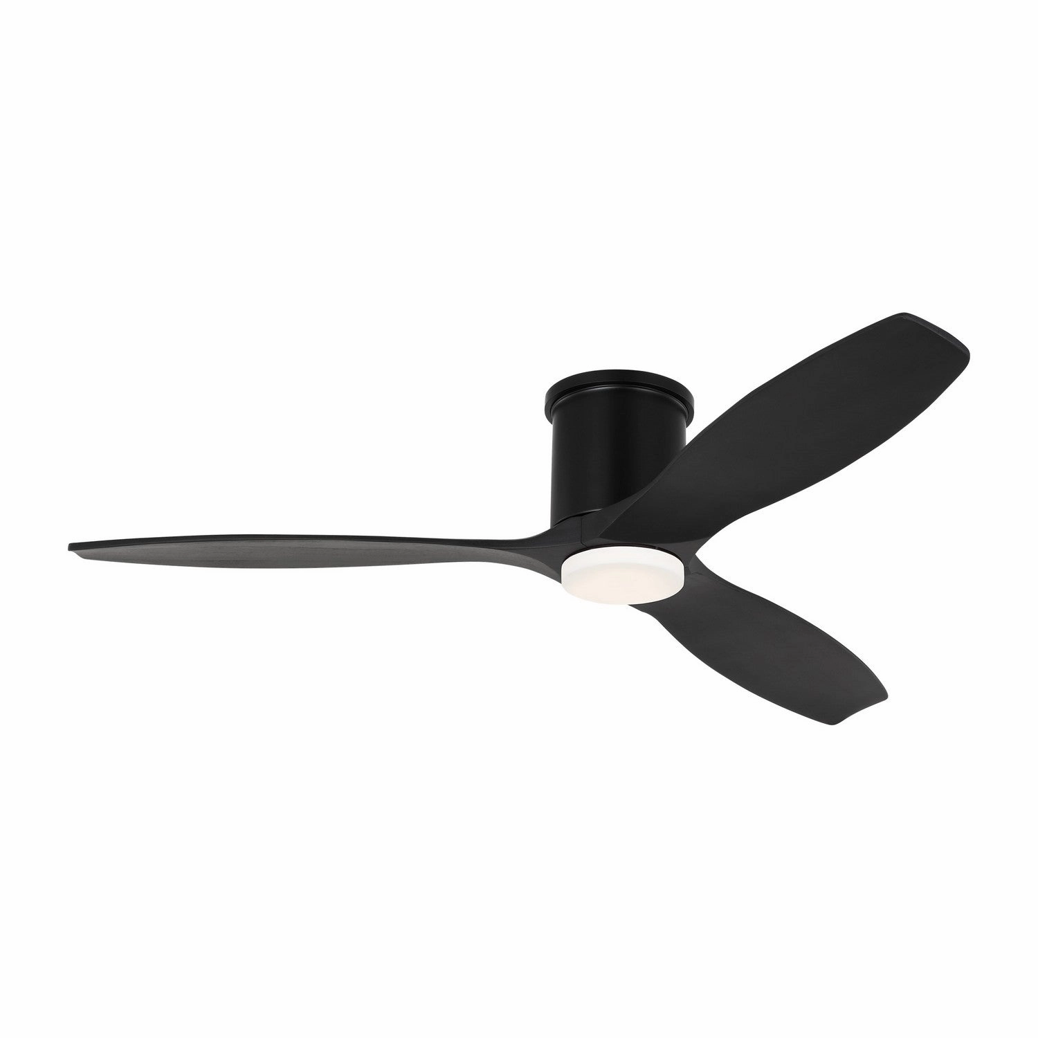 Collins 52"Ceiling Fan Midnight Black space-saving huggers with modern style