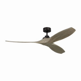 Collins 60"Ceiling Fan Aged Pewter quiet medium fans for living room use