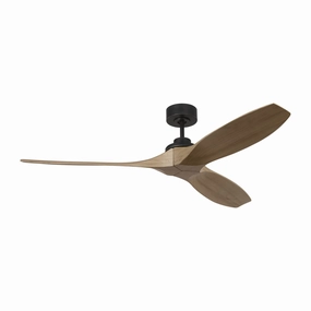 Collins 60"Ceiling Fan Midnight Black affordable medium fans for summer