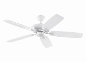 Colony 52" Ceiling Fan Matte White portable medium fans with handle design