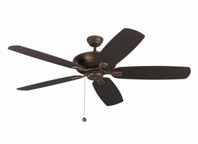 Colony 60" Ceiling Fan Roman Bronze home cooling fans in medium size