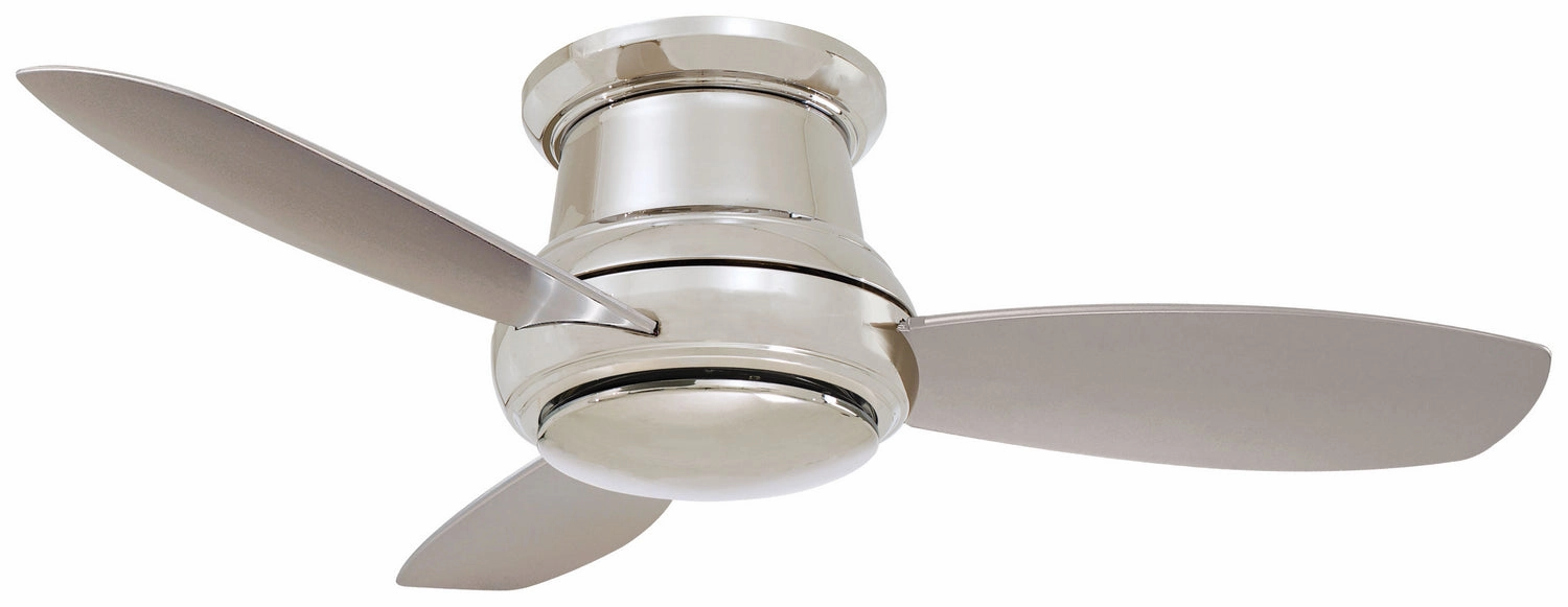Concept Ii 44" Led 44"Ceiling Fan Polished Nickel compact small fans for bedrooms