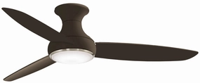 Concept Iii Led 54" Ceiling Fan Oil Rubbed Bronze quiet and compact hugger fans
