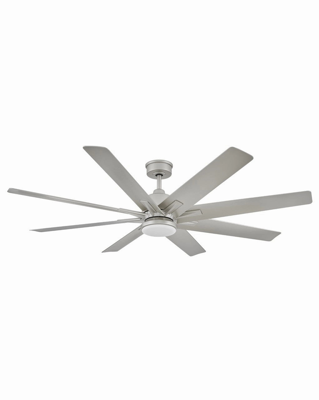 Concur 66"Ceiling Fan Brushed Nickel compact medium fans for desks and counters