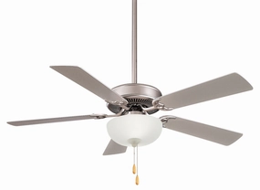 Contractor Ii Uni-Pack 52"Ceiling Fan Brushed Steel home cooling fans in medium size