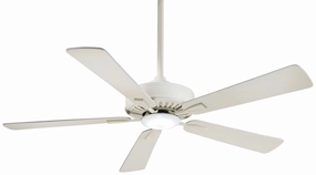 Contractor Led 52"Ceiling Fan Bone White stylish medium fans for contemporary homes