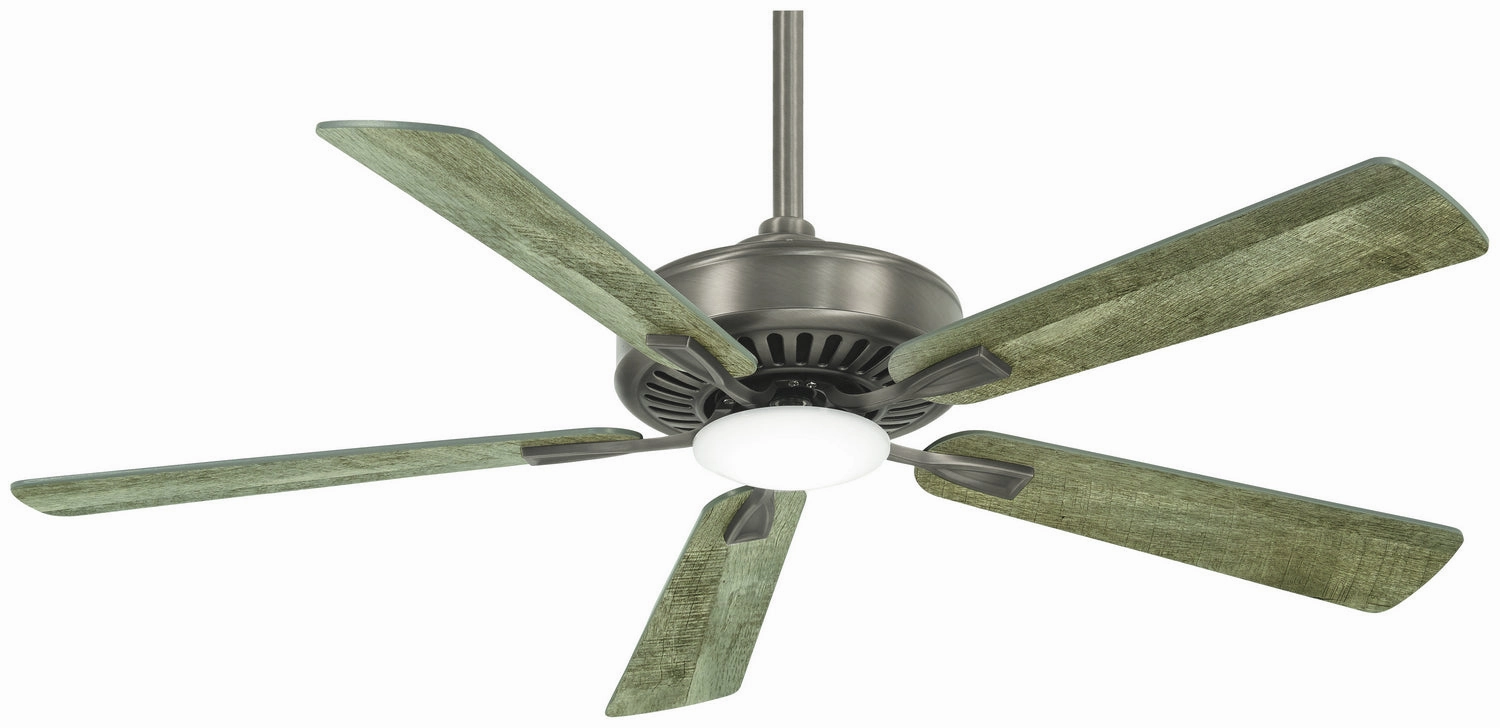 Contractor Led 52"Ceiling Fan Burnished Nickel oscillating medium fans with strong airflow