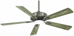 Contractor Led 52"Ceiling Fan Burnished Nickel oscillating medium fans with strong airflow