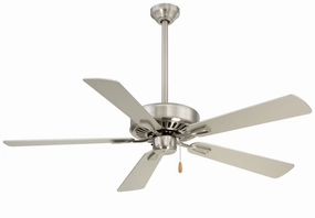 Contractor Plus 52"Ceiling Fan Brushed Nickel affordable medium fans for summer