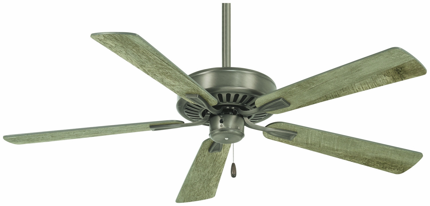 Contractor Plus 52"Ceiling Fan Burnished Nickel oscillating medium fans with strong airflow