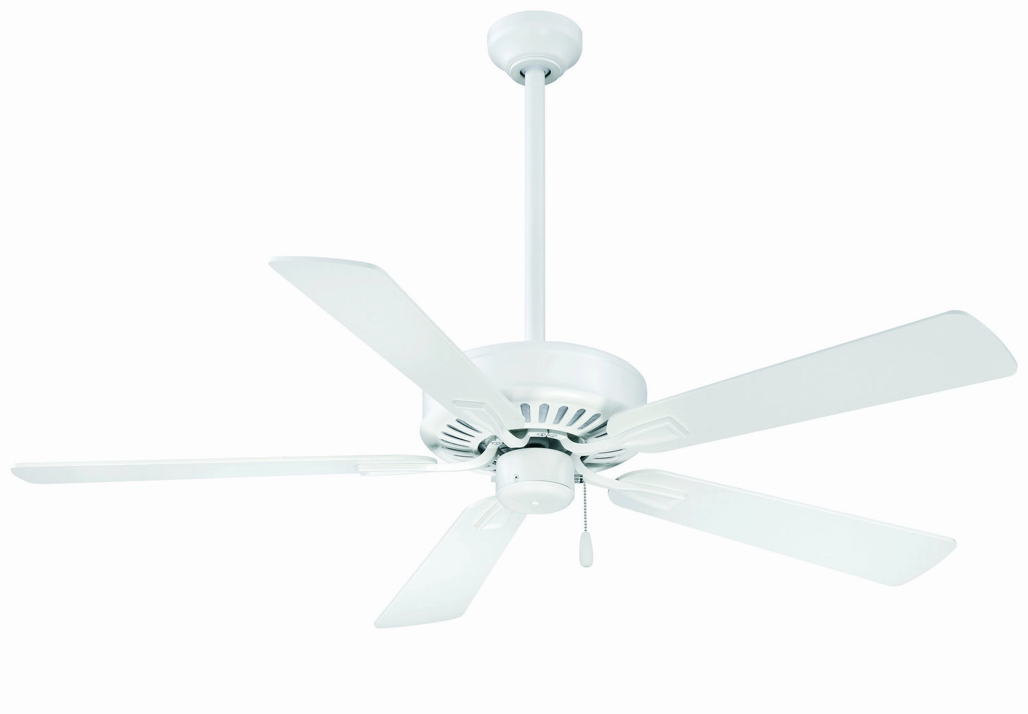 Contractor Plus 52"Ceiling Fan Flat White oscillating medium fans with strong airflow