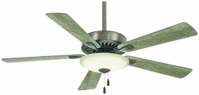 Contractor Uni-Pack Led 52"Ceiling Fan Burnished Nickel portable medium fans with handle design