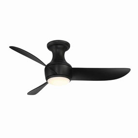 Corona 44"Ceiling Fan Matte Black small electric fans for personal cooling
