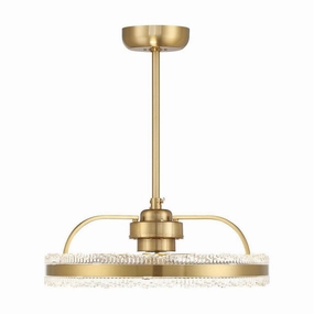 Corona LED Fan D'Lier modern fandeliers for living rooms