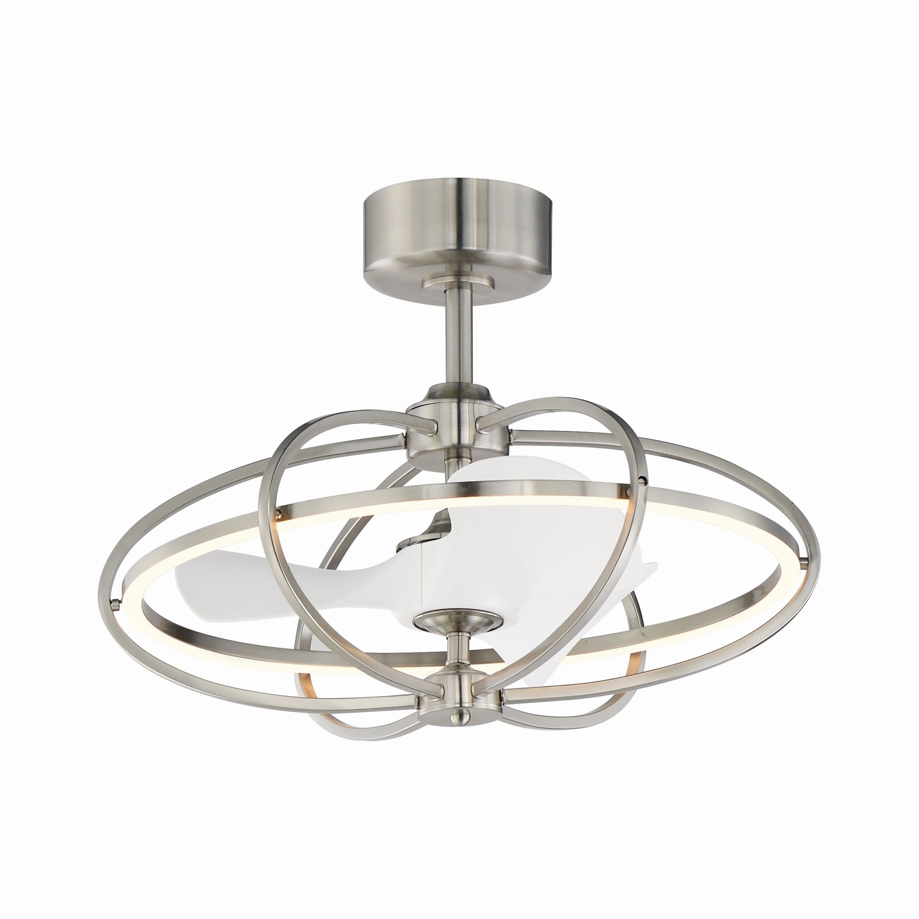 Corona WiFi-Enabled LED Fandelight efficient ceiling fans for home cooling