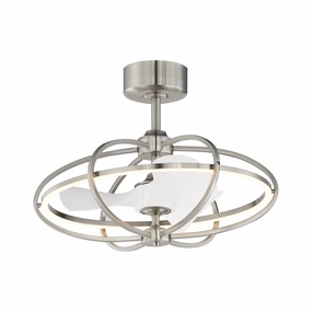 Corona WiFi-Enabled LED Fandelight efficient ceiling fans for home cooling