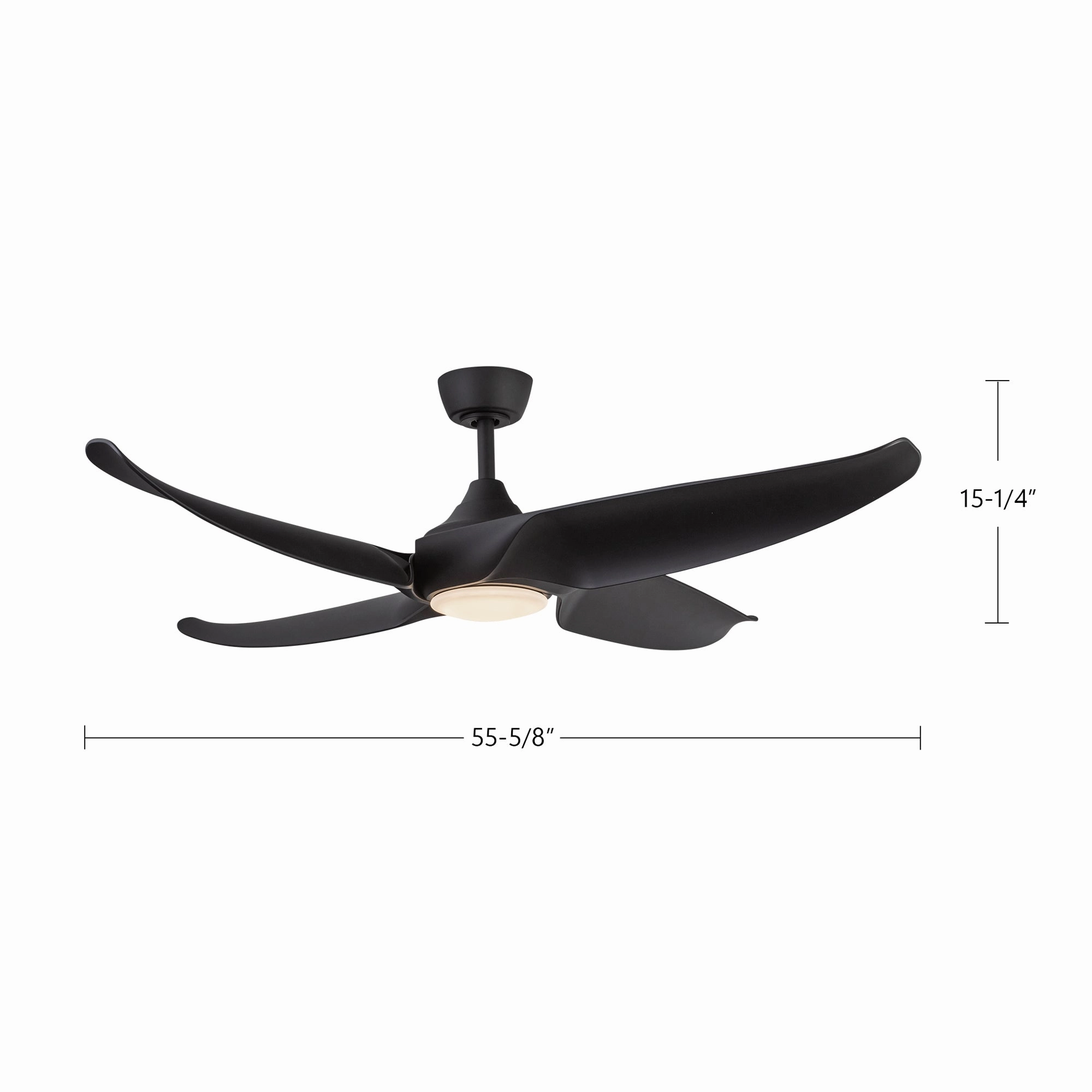 Coronado 56"Ceiling Fan Matte White