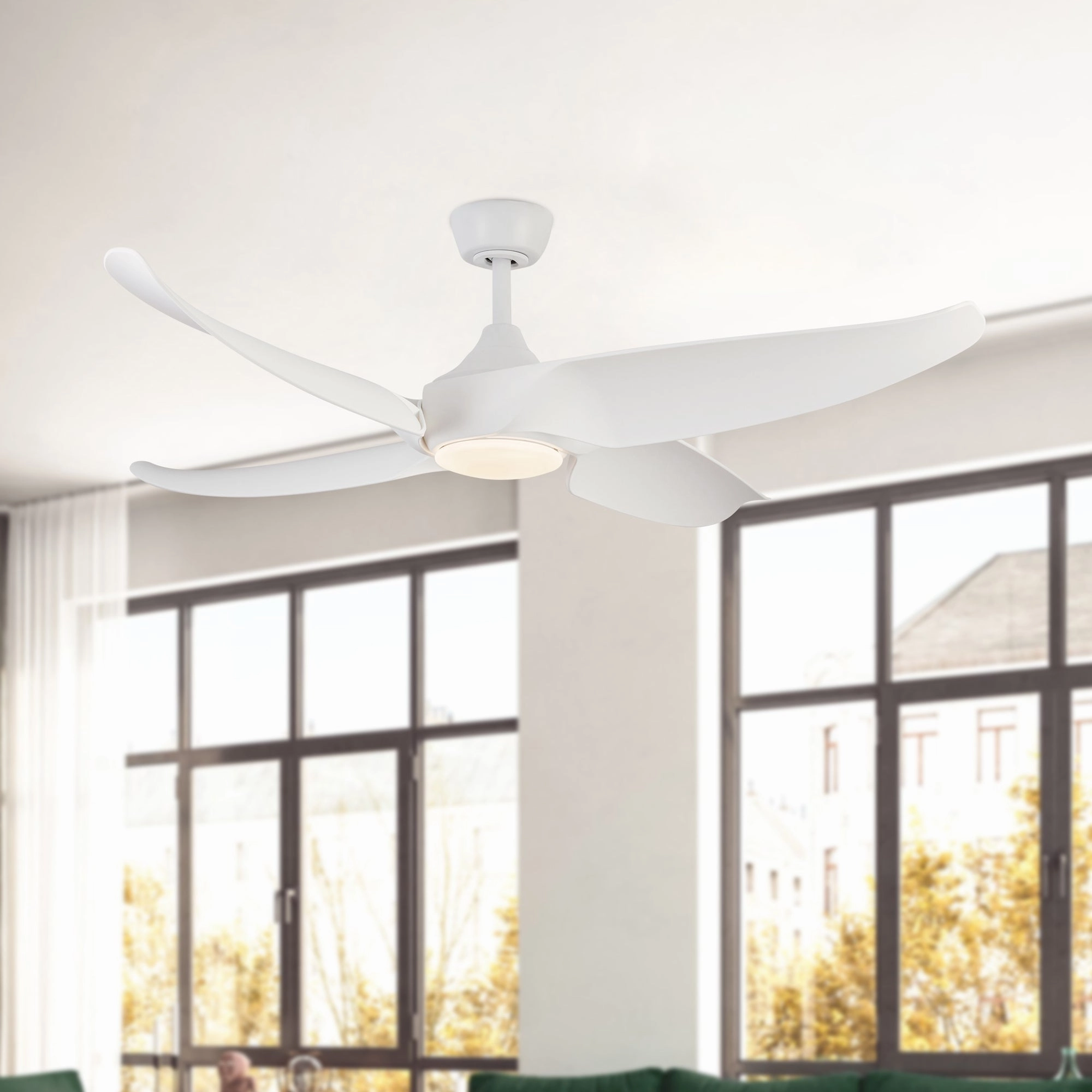 Coronado 56"Ceiling Fan Matte White