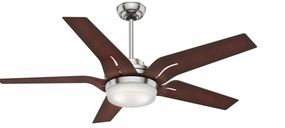 Correne 56"Ceiling Fan Brushed Nickel quiet medium fans for living room use
