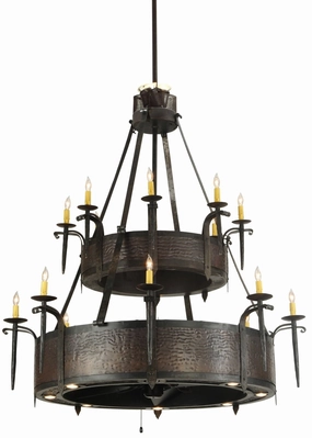Costello 24 Light Chandelier large electric fans for spacious rooms