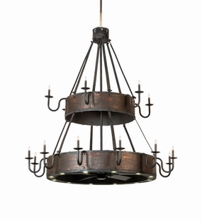 Costello LED Chandel-Air decorative fandeliers with lights