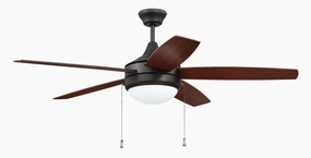 Craftmade 52"Ceiling Fan compact indoor fans for apartment use