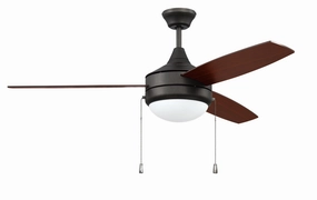 Craftmade 52"Ceiling Fan Ceiling fan with adjustable speed settings