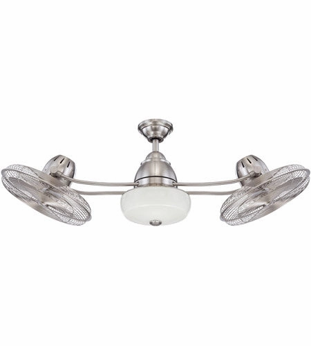 Craftmade Bellows II 48" I Rotating Ceiling Fan with LED and Wall and Remote Control adjustable indoor fans for cool airflow