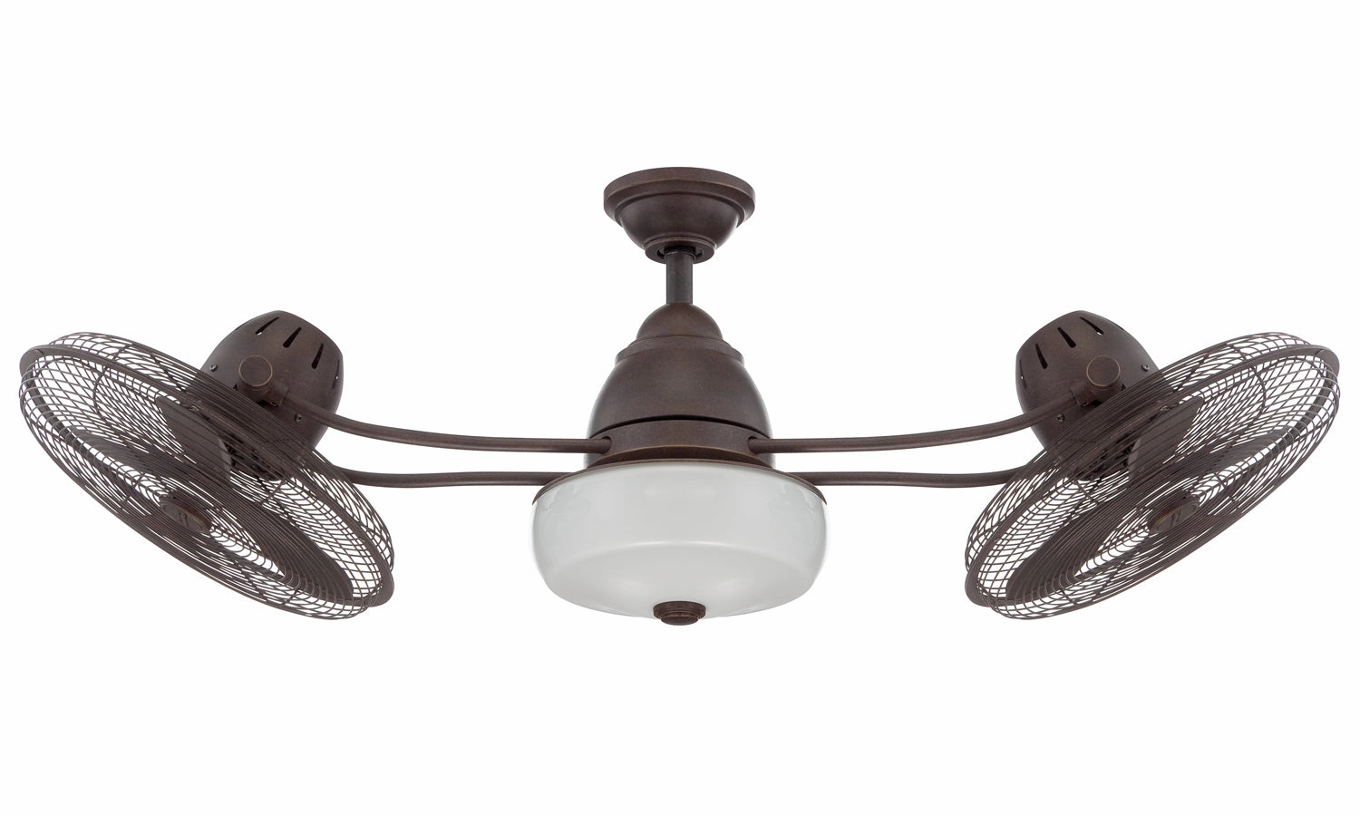 Craftmade Bellows II 48" I Rotating Ceiling Fan with LED and Wall and Remote Control