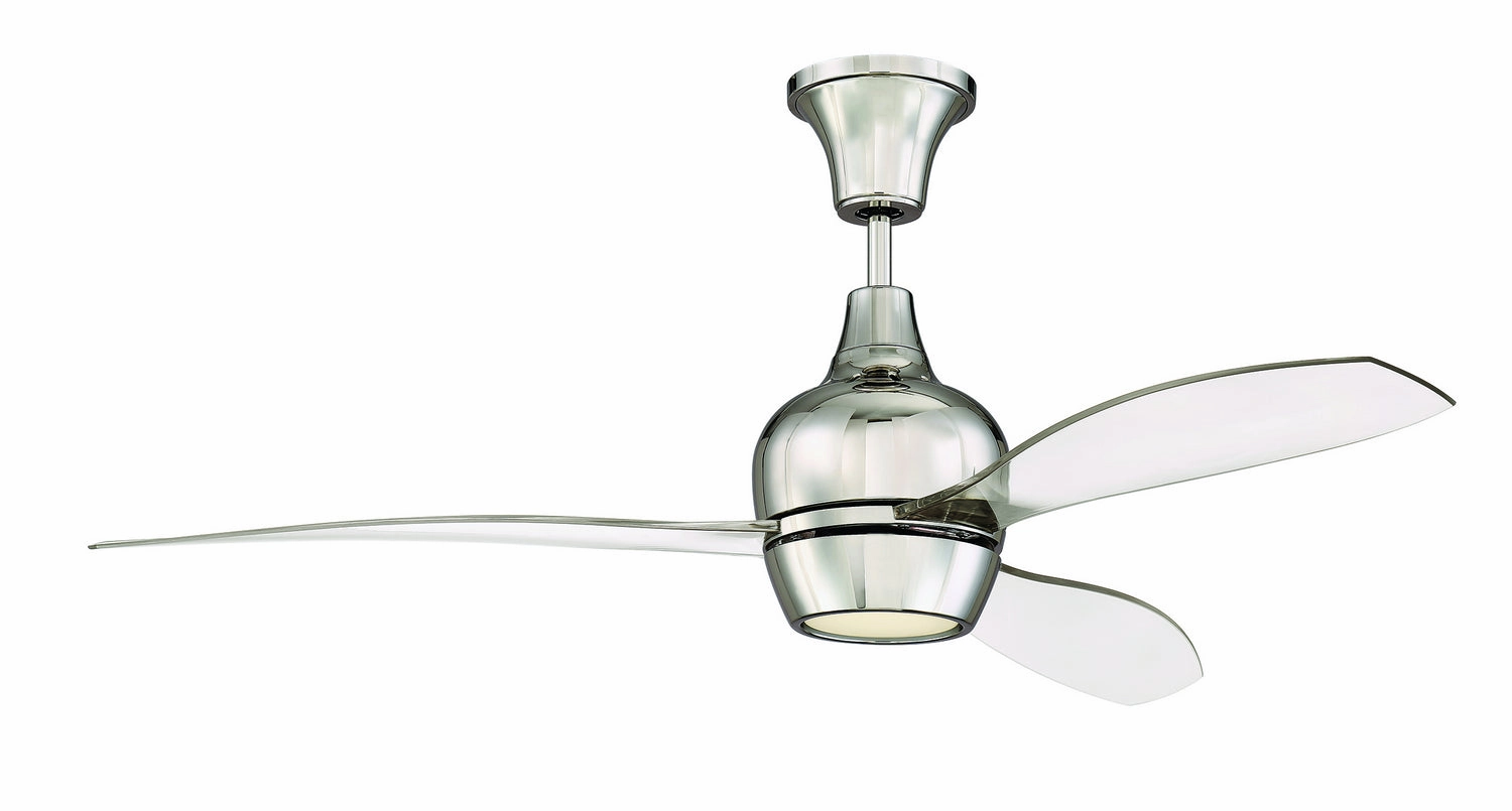 Craftmade Bordeaux 52" Ceiling Fan with 17W Dimmable LED and Wall Control energy-saving indoor fans for bedrooms