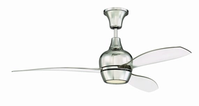 Craftmade Bordeaux 52" Ceiling Fan with 17W Dimmable LED and Wall Control energy-saving indoor fans for bedrooms