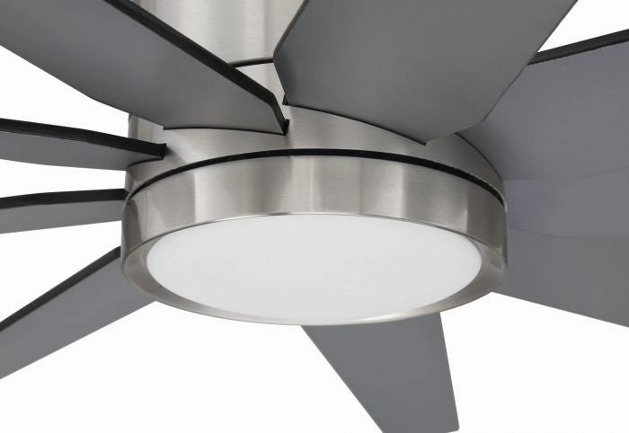 Craftmade Champion 60" Indoor/Outdoor DC Ceiling Fan with 28W LED and Remote Control