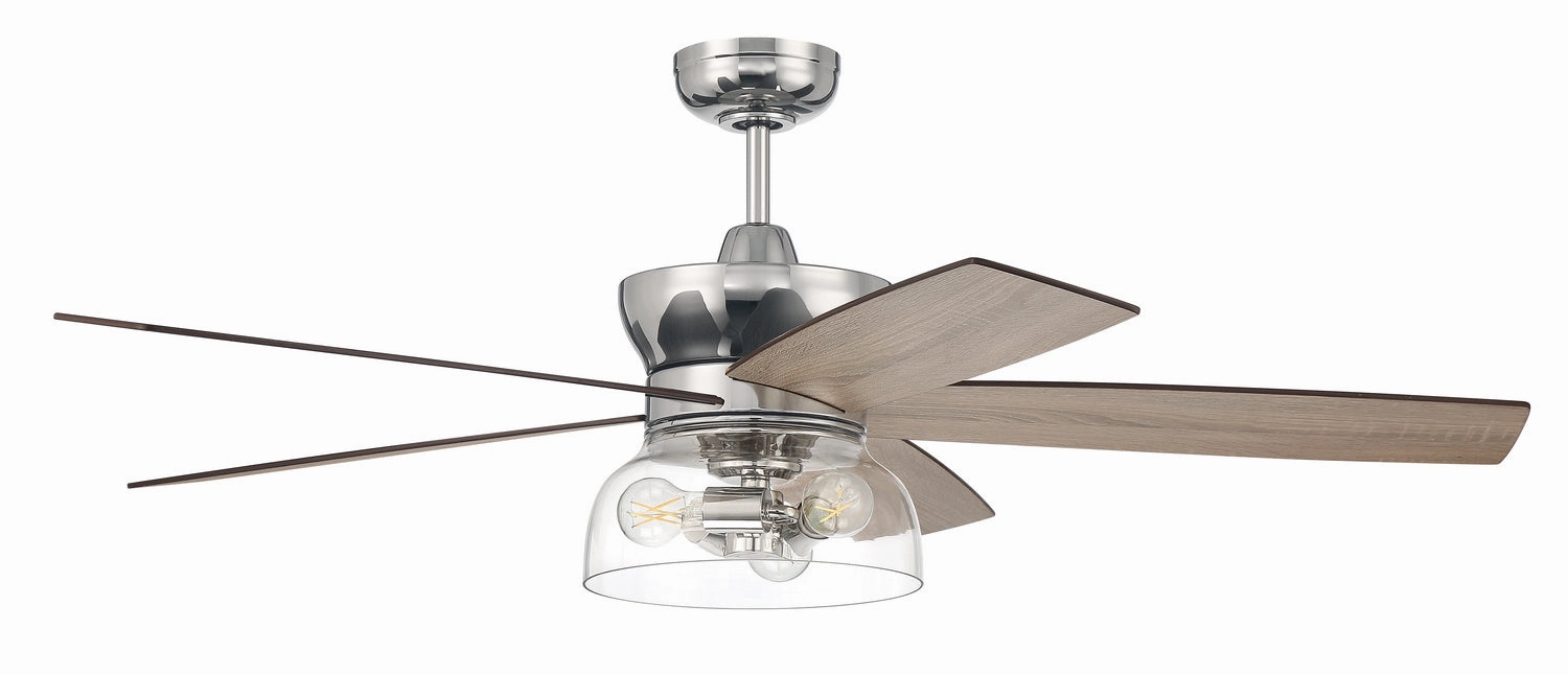 Craftmade Gibson 52" Smart DC Ceiling Fan with LED Light and Remote