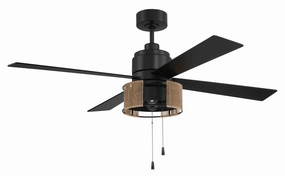 Craftmade Kensey | Indoor Ceiling Fan with 12W A19 & Pull Chain Energy-efficient ceiling fan with remote