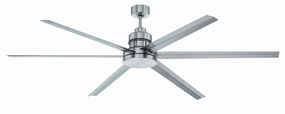 Craftmade Mondo 72" Indoor/Outdoor DC Ceiling Fan with Remote and Wall Control adjustable indoor fans for cool airflow