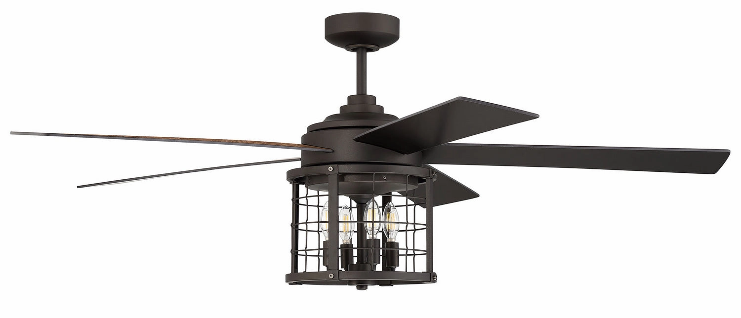 Craftmade Nicolas 56" Ceiling Fan with LED and Wall and Remote Control adjustable indoor fans for better cooling