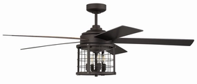 Craftmade Nicolas 56" Ceiling Fan with LED and Wall and Remote Control adjustable indoor fans for better cooling
