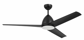 Craftmade Nitro 54" Outdoor Ceiling Fan with 22W LED and Wall plus Remote Control compact indoor fans for apartment use