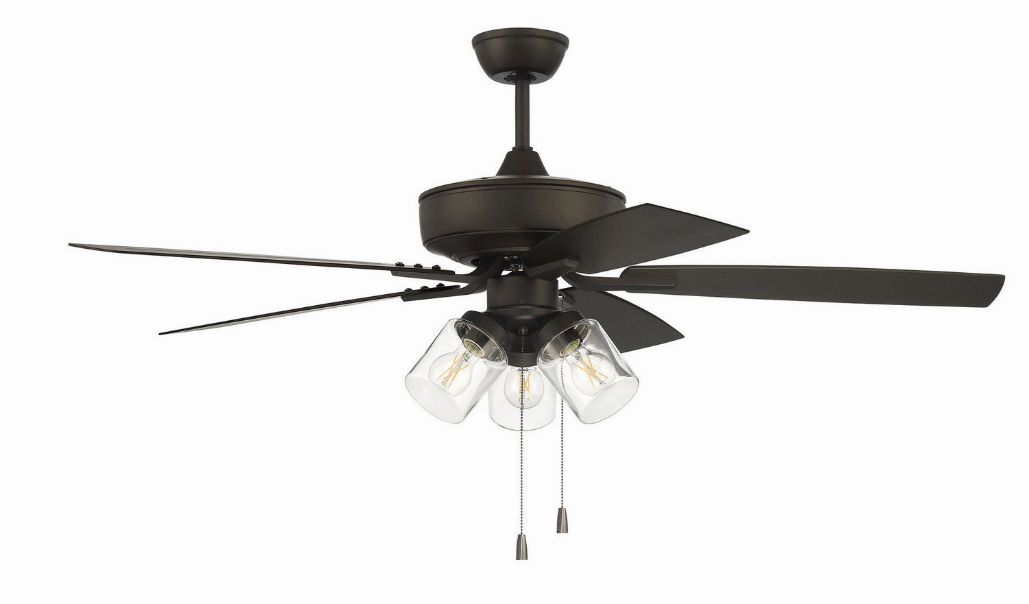 Craftmade Outdoor Pro Plus 104 52" Pull Chain Ceiling Fan with LED Light Kit Ceiling fan with adjustable speed settings