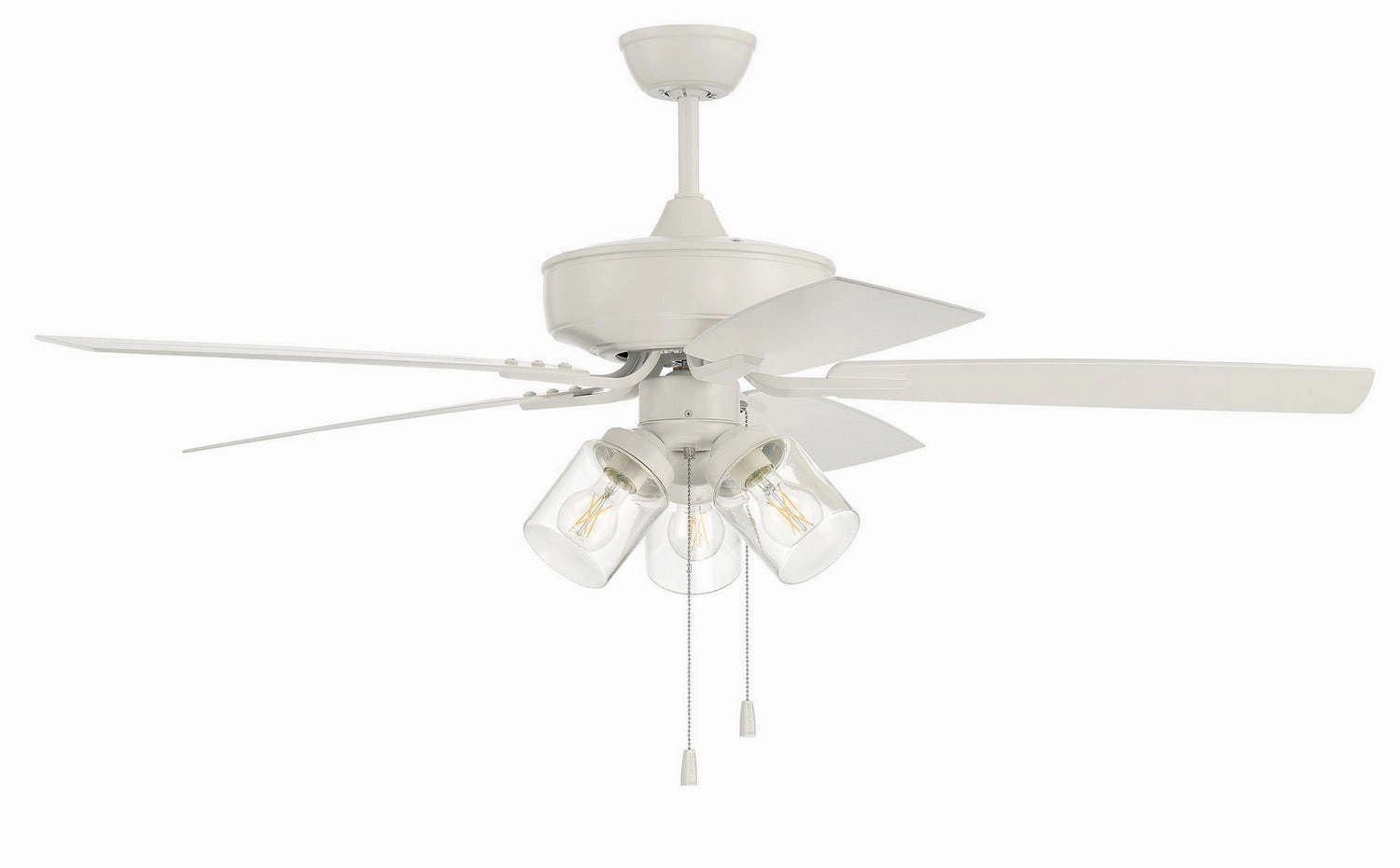 Craftmade Outdoor Pro Plus 104 52" Pull Chain Ceiling Fan with LED Light Kit