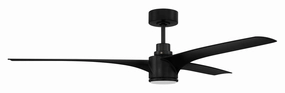 Craftmade Phoebe 60" Indoor/Outdoor Smart DC Ceiling Fan with Remote quiet indoor fans for bedrooms and offices
