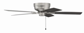 Craftmade Pro Plus Hugger 52" Indoor Pull Chain Flush Mount Ceiling Fan compact indoor fans for apartment use