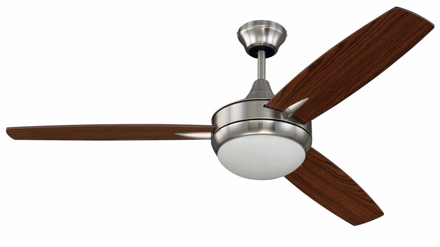 Craftmade Targas 52" Ceiling Fan with 22W LED Light and Wall Control adjustable indoor fans for cool airflow