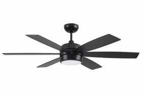 Craftmade Trevor 52" Smart Indoor/Outdoor Ceiling Fan with 18W LED and Remote energy-saving indoor fans for bedrooms