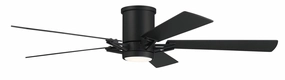 Craftmade Wyatt 52" Smart Indoor/Outdoor Flushmount DC Ceiling Fan with 18W LED and Remote Ceiling fan with adjustable speed settings