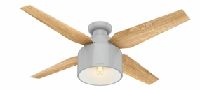 Cranbrook 52"Ceiling Fan Dove Grey medium size fans for home ventilation