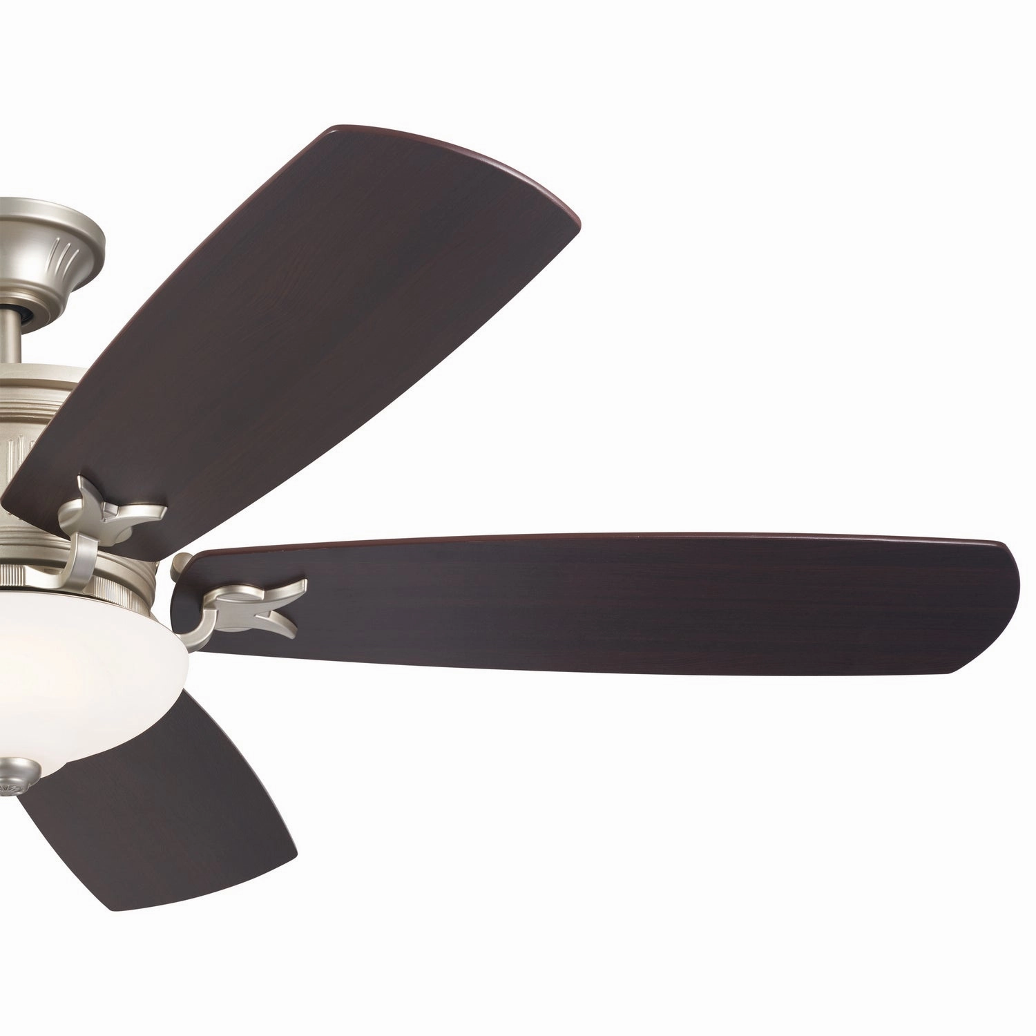 Crescent 56"Ceiling Fan Brushed Nickel
