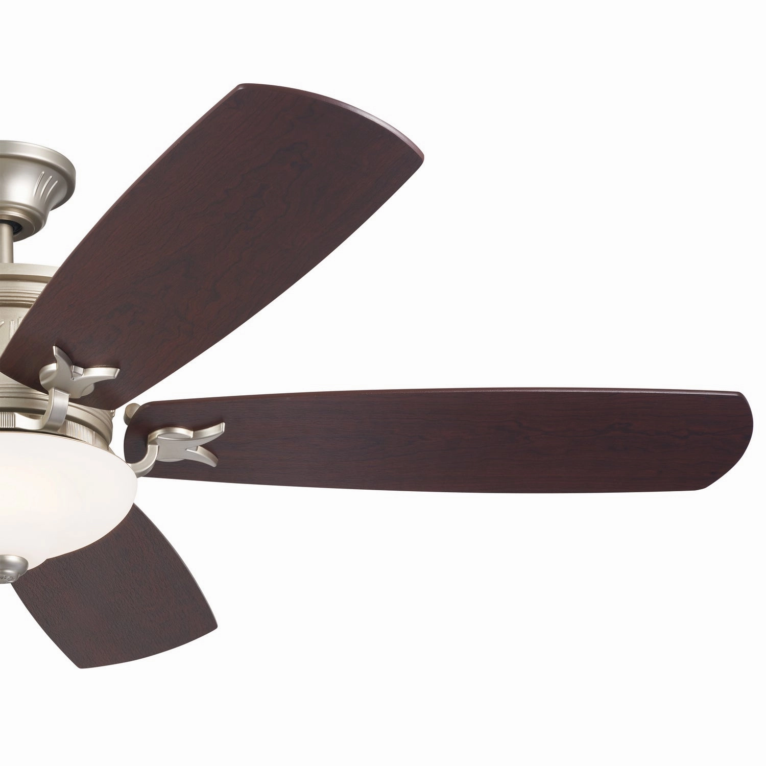 Crescent 56"Ceiling Fan Brushed Nickel