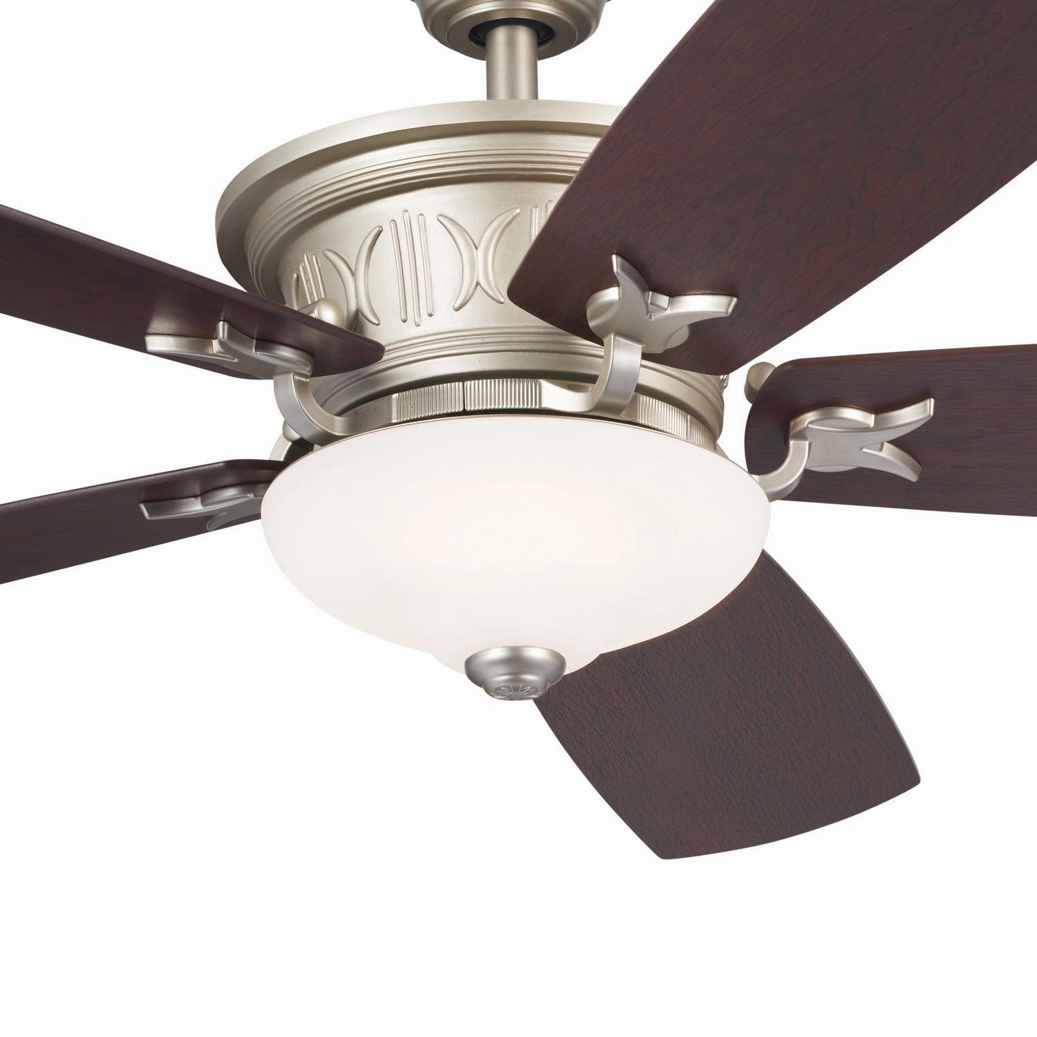 Crescent 56"Ceiling Fan Brushed Nickel