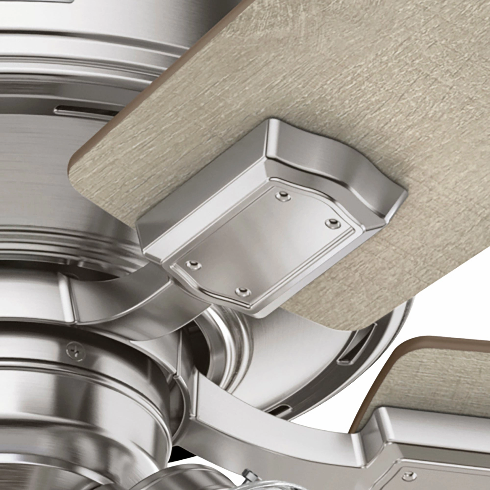 Crestfield 52"Ceiling Fan Brushed Nickel